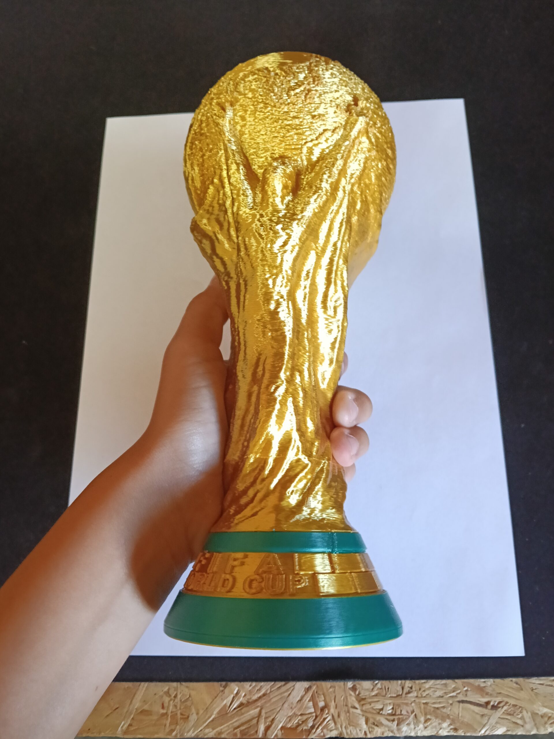 Puchar Mistrzostw Świata Replika 3D Trofeum Mundial Prezent dla Kibica