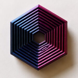 Spiralny Heksagon 3D – Interaktywny Sześciokąt Sensoryczny (Vortex